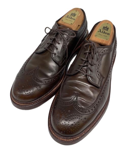 Alden（オールデン）Alden (オールデン) Wingtip Shoes ウィングチップシューズ/97894 ブラウン サイズ:7 1/2の古着・服飾アイテム