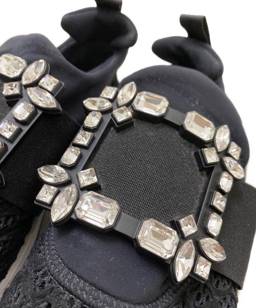 Roger Vivier（ロジェ ヴィヴィエ）Roger Vivier (ロジェ ヴィヴィエ) ファブリックスニーカー ブラック サイズ:35 1/2の古着・服飾アイテム