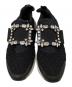 中古・古着 Roger Vivier (ロジェ ヴィヴィエ) ファブリックスニーカー ブラック サイズ:35 1/2：27000円