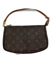 LOUIS VUITTON（ルイ ヴィトン）の古着「モノグラム　ポシェット・アクセソワール」｜ブラウン