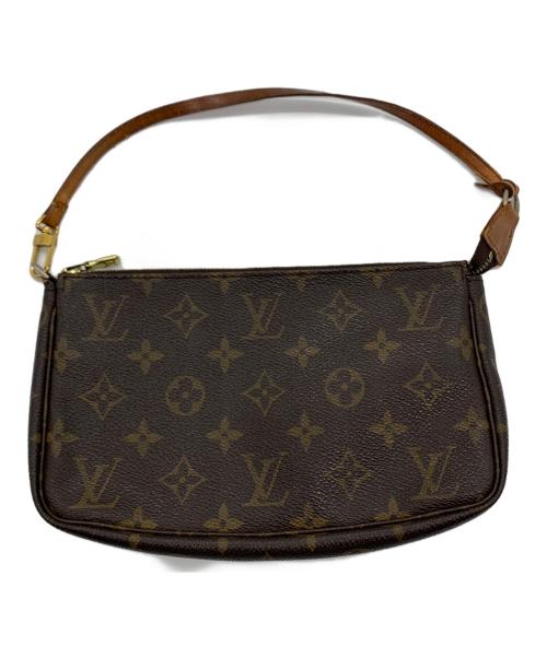 LOUIS VUITTON（ルイ ヴィトン）LOUIS VUITTON (ルイ ヴィトン) モノグラム　ポシェット・アクセソワール ブラウンの古着・服飾アイテム