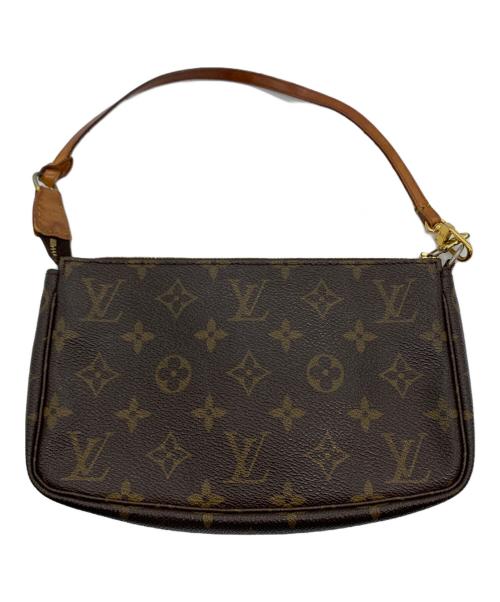 LOUIS VUITTON（ルイ ヴィトン）LOUIS VUITTON (ルイ ヴィトン) モノグラム　ポシェット・アクセソワール ブラウンの古着・服飾アイテム