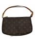 LOUIS VUITTON（ルイ ヴィトン）の古着「モノグラム　ポシェット・アクセソワール」｜ブラウン