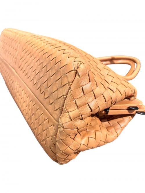 BOTTEGA VENETA（ボッテガベネタ）BOTTEGA VENETA (ボッテガベネタ) イントレチャート トートバッグ 131670 ベージュ サイズ:-の古着・服飾アイテム