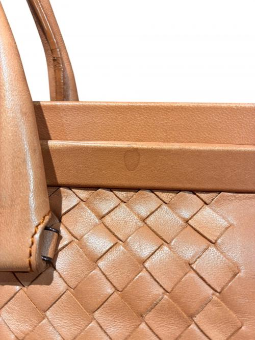 BOTTEGA VENETA（ボッテガベネタ）BOTTEGA VENETA (ボッテガベネタ) イントレチャート トートバッグ 131670 ベージュ サイズ:-の古着・服飾アイテム