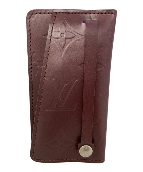 LOUIS VUITTON（ルイ ヴィトン）LOUIS VUITTON (ルイ ヴィトン) LOUIS VUITTON モノグラム・マット クロシェットPM キーケース バイオレットの古着・服飾アイテム