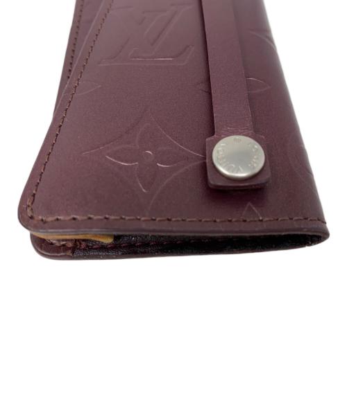 LOUIS VUITTON（ルイ ヴィトン）LOUIS VUITTON (ルイ ヴィトン) LOUIS VUITTON モノグラム・マット クロシェットPM キーケース バイオレットの古着・服飾アイテム