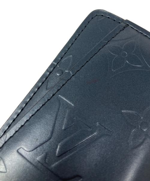 LOUIS VUITTON（ルイ ヴィトン）LOUIS VUITTON (ルイ ヴィトン) LOUIS VUITTON モノグラム・マット クロシェットPM キーケース ブルーの古着・服飾アイテム