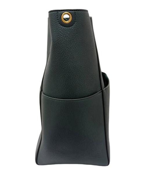 CELINE（セリーヌ）CELINE (セリーヌ) サングル バケット ショルダーバッグ ミディアム グリーン サイズ:ミディアムの古着・服飾アイテム