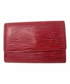 LOUIS VUITTONルイ ヴィトン）の古着「LOUIS VUITTON エピ ミュルティクレ6 キーケース」｜レッド