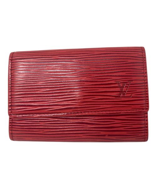 LOUIS VUITTON（ルイ ヴィトン）LOUIS VUITTON (ルイ ヴィトン) LOUIS VUITTON エピ ミュルティクレ6 キーケース レッドの古着・服飾アイテム