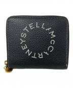 STELLA McCARTNEYステラマッカートニー）の古着「STELLA McCARTNEY ラウンドファスナー財布」｜ブラック