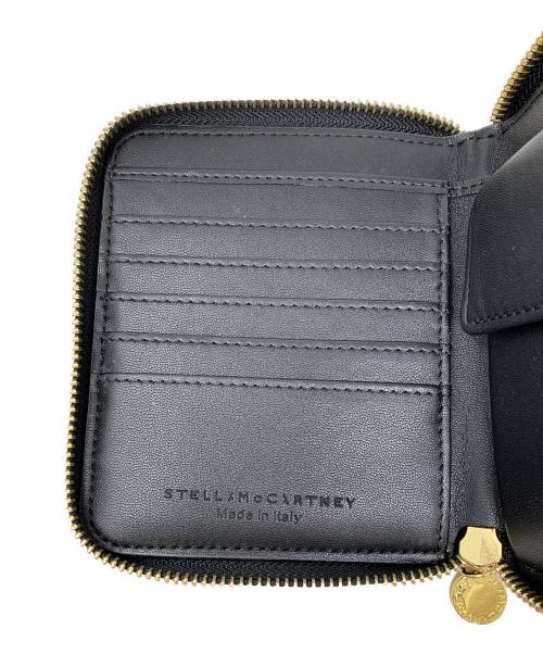 STELLA McCARTNEY（ステラマッカートニー）STELLA McCARTNEY (ステラマッカートニー) STELLA McCARTNEY ラウンドファスナー財布 ブラックの古着・服飾アイテム