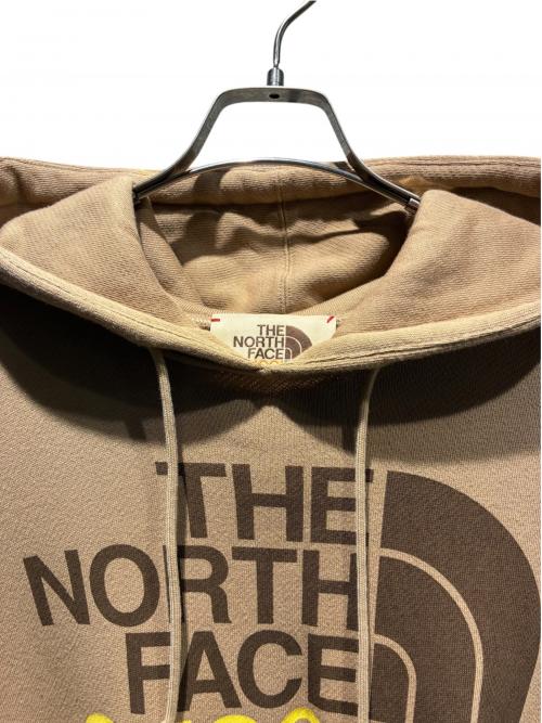 GUCCI（グッチ）GUCCI (グッチ) THE NORTH FACE (ザ ノース フェイス) プルオーバーパーカー ベージュ サイズ:XSの古着・服飾アイテム