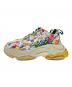 BALENCIAGA GUCCI The Hacker Project Triple S Floral Print Sneakers/ザ・ハッカープロジェクト トリプル S フローラプリント/681068 ホワイト サイズ:USA10：60000円