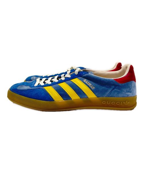 adidas（アディダス）adidas (アディダス) GUCCI (グッチ) Gazelle Low-Top Sneakers/ガゼル ローカットスニーカー/HQ8851 ブルー サイズ:28.5の古着・服飾アイテム