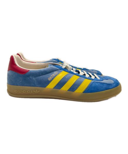 adidas（アディダス）adidas (アディダス) GUCCI (グッチ) Gazelle Low-Top Sneakers/ガゼル ローカットスニーカー/HQ8851 ブルー サイズ:28.5の古着・服飾アイテム