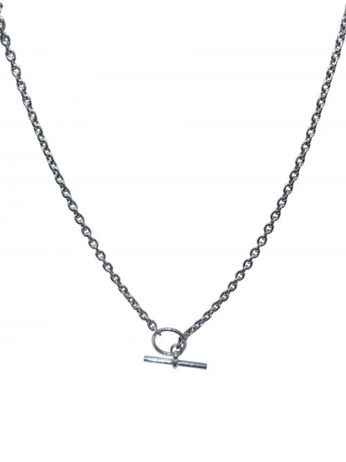 HERMES（エルメス）HERMES (エルメス) Echappé エシャペ LG/ロングサイズ  シルバー サイズ:LG/ロングサイズの古着・服飾アイテム