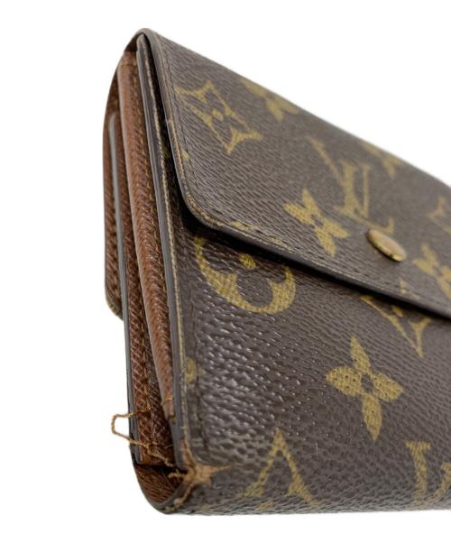 LOUIS VUITTON（ルイ ヴィトン）LOUIS VUITTON (ルイ ヴィトン) LOUIS VUITTON モノグラム ポルトモネ・ビエ・カルトクレディ 3つ折り財布の古着・服飾アイテム