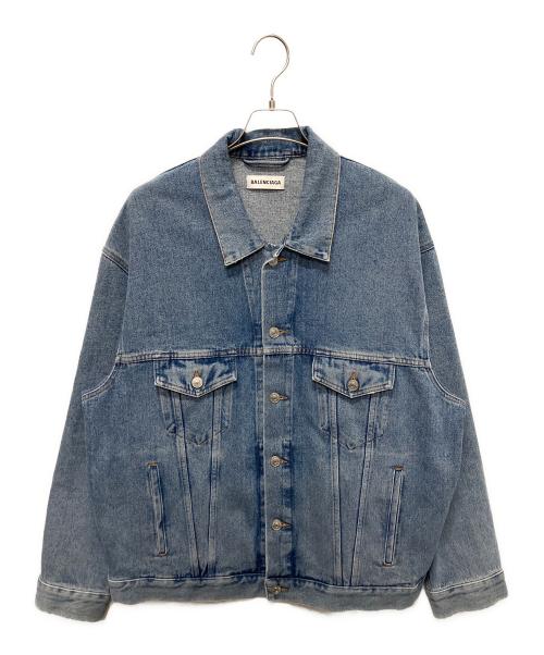 BALENCIAGA（バレンシアガ）BALENCIAGA (バレンシアガ) デニムジャケット インディゴ サイズ:34の古着・服飾アイテム