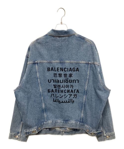 BALENCIAGA（バレンシアガ）BALENCIAGA (バレンシアガ) デニムジャケット インディゴ サイズ:34の古着・服飾アイテム