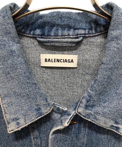 BALENCIAGA（バレンシアガ）BALENCIAGA (バレンシアガ) デニムジャケット インディゴ サイズ:34の古着・服飾アイテム