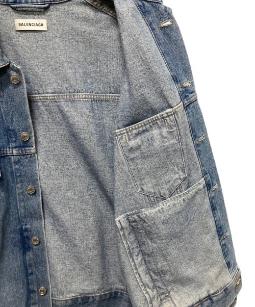 BALENCIAGA（バレンシアガ）BALENCIAGA (バレンシアガ) デニムジャケット インディゴ サイズ:34の古着・服飾アイテム