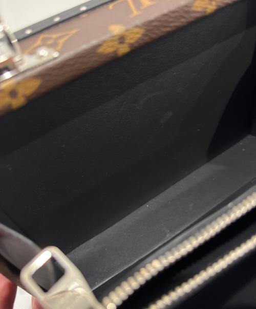 LOUIS VUITTON（ルイ ヴィトン）LOUIS VUITTON (ルイ ヴィトン) クラッチ・ボックス/	モノグラム マカサー ブラウンの古着・服飾アイテム