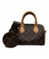LOUIS VUITTON（ルイ ヴィトン）の古着「モノグラム スピーディ・バンドリエール20」｜ブラウン