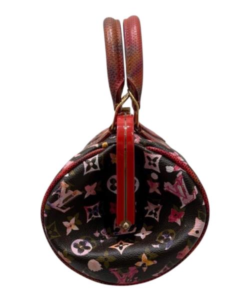 LOUIS VUITTON（ルイ ヴィトン）LOUIS VUITTON (ルイ ヴィトン) モノグラム ウォーターカラー パピヨン M95730 ブラウン×レッド サイズ:30の古着・服飾アイテム