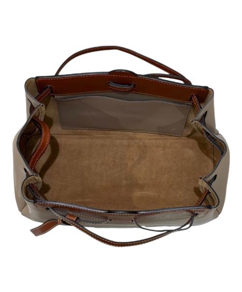 LOEWE（ロエベ）LOEWE (ロエベ) LazoShopperトートバッグ ベージュ×ブラウンの古着・服飾アイテム
