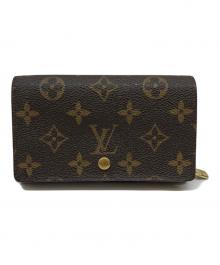 LOUIS VUITTON（ルイ ヴィトン）の古着「2つ折り財布」｜ブラウン