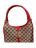 GUCCI（グッチ）の古着「ジャッキー ハンドバッグ」｜レッド