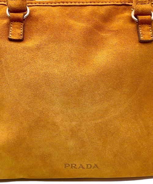 PRADA（プラダ）PRADA (プラダ) ハンドバッグ ブラウンの古着・服飾アイテム