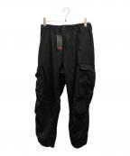 Y-3ワイスリー）の古着「CLASSIC REFINED WOOL STRETCH CARGO PANTS/ウールカーゴロングパンツ」｜ブラック