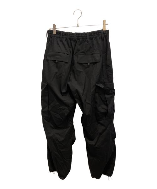 Y-3（ワイスリー）Y-3 (ワイスリー)  CLASSIC REFINED WOOL STRETCH CARGO PANTS/ウールカーゴロングパンツ  ブラック サイズ:XSの古着・服飾アイテム