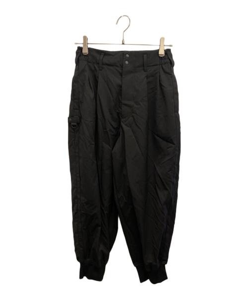 Y-3（ワイスリー）Y-3 (ワイスリー)  CLASSIC REFINED WOOL CUFF PANTS/ラシック リファインド ウール カフ パンツ ブラック サイズ:XSの古着・服飾アイテム
