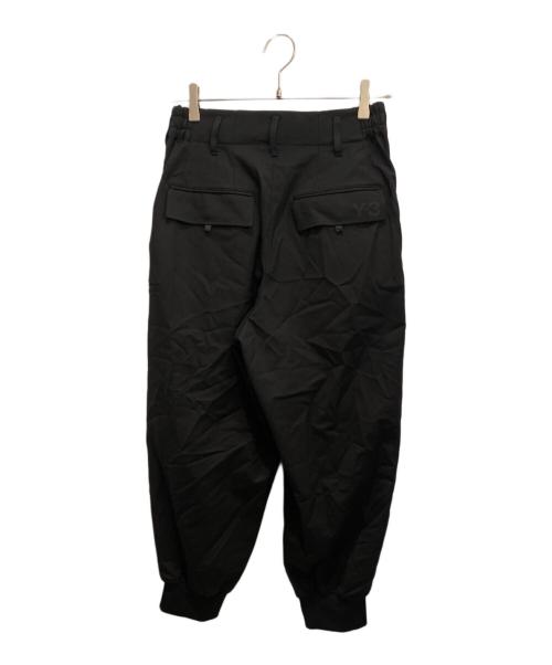 Y-3（ワイスリー）Y-3 (ワイスリー)  CLASSIC REFINED WOOL CUFF PANTS/ラシック リファインド ウール カフ パンツ ブラック サイズ:XSの古着・服飾アイテム