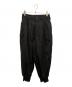 Y-3（ワイスリー）の古着「 CLASSIC REFINED WOOL CUFF PANTS/ラシック リファインド ウール カフ パンツ」｜ブラック