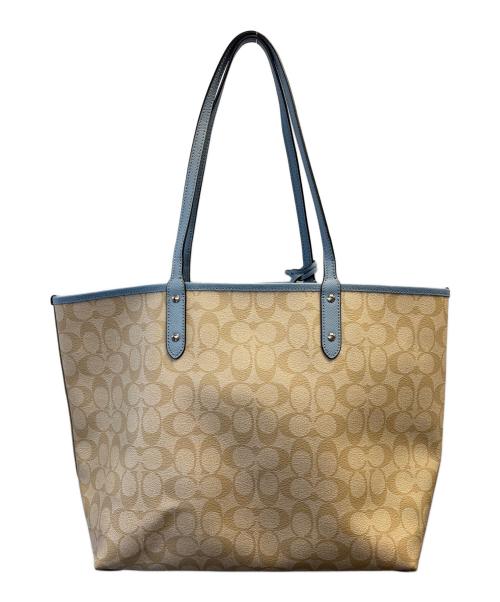 COACH（コーチ）COACH (コーチ) トートバッグ ベージュの古着・服飾アイテム