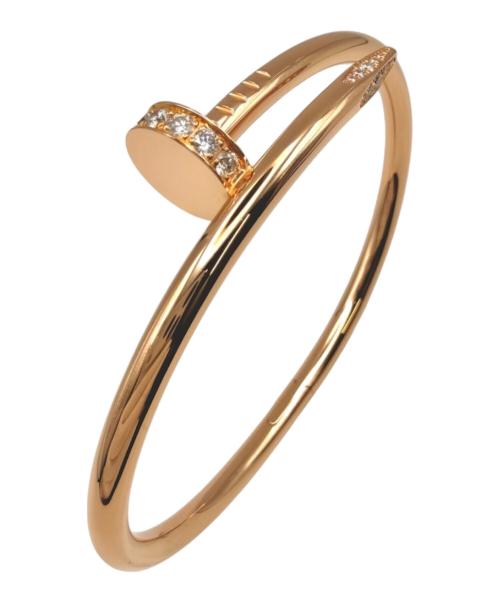Cartier（カルティエ）Cartier (カルティエ) ジュストアンクルブレスレット/Juste un Clou bracelet サイズ:16.0cmの古着・服飾アイテム