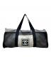 CHANEL（シャネル）の古着「スポーツライン ココマーク メッシュボストンバッグ」｜ブラック