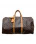 LOUIS VUITTON（ルイ ヴィトン）の古着「トラベルバッグ　キーポル60」｜ブラウン