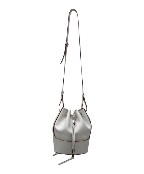 LOEWE（ロエベ）LOEWE (ロエベ) Small Balloon/バルーンスモールバッグ ホワイト サイズ:スモールの古着・服飾アイテム