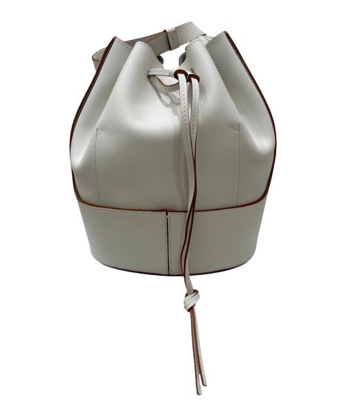 LOEWE（ロエベ）LOEWE (ロエベ) Small Balloon/バルーンスモールバッグ ホワイト サイズ:スモールの古着・服飾アイテム