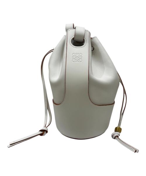 LOEWE（ロエベ）LOEWE (ロエベ) Small Balloon/バルーンスモールバッグ ホワイト サイズ:スモールの古着・服飾アイテム