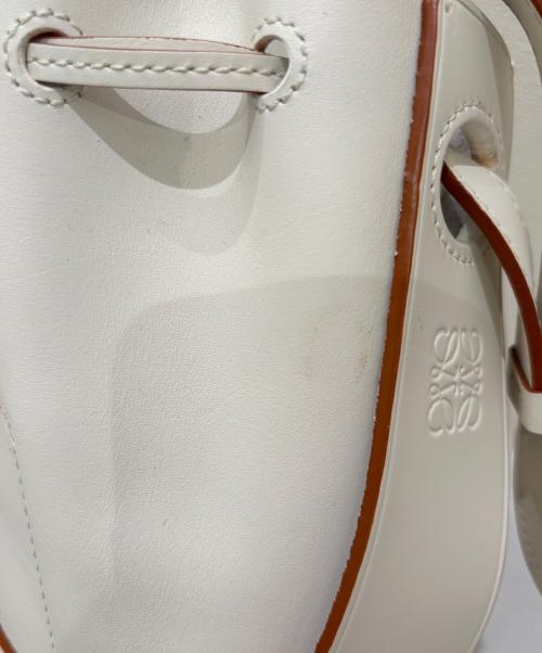 LOEWE（ロエベ）LOEWE (ロエベ) Small Balloon/バルーンスモールバッグ ホワイト サイズ:スモールの古着・服飾アイテム