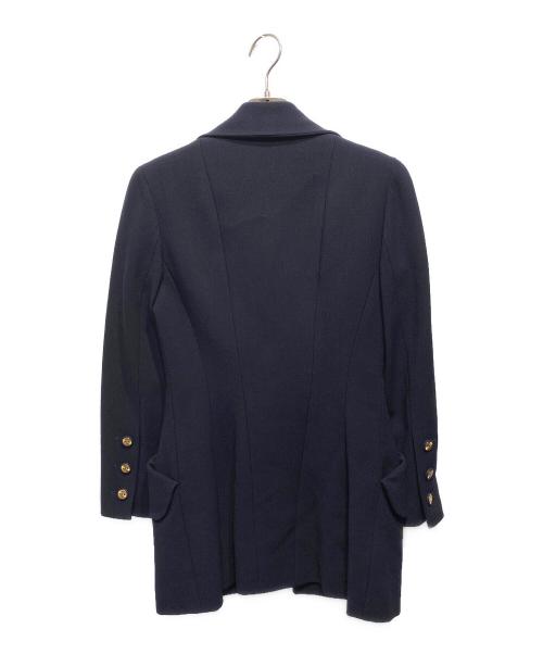 CHANEL（シャネル）CHANEL (シャネル) ヴィンテージココボタン フレアセットアップ ブラック サイズ:表記不明の古着・服飾アイテム