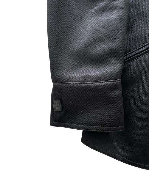 CHANEL（シャネル）CHANEL (シャネル) ココマークボタン ジャケット ブラック サイズ:34の古着・服飾アイテム