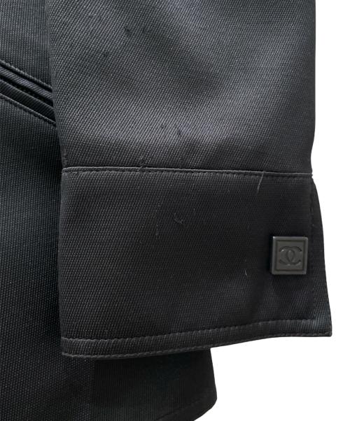 CHANEL（シャネル）CHANEL (シャネル) ココマークボタン ジャケット ブラック サイズ:34の古着・服飾アイテム
